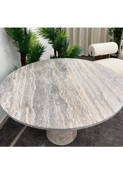 Silver - Silver Traverten Yemek Masası fırsatları