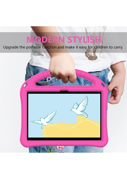 Infinix x Pad 11 Inç Tablet Kılıfı Için, Eva Çocuklar Darbeye Dayanıklı Kılıf ve Saplı Stand Infinix x Pad 11 Inç Için (Yurt Dışından)