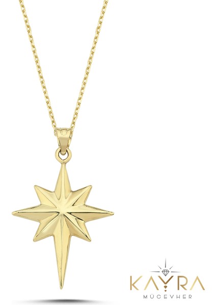 Kuzey Yıldızı Altın Kolye AK448