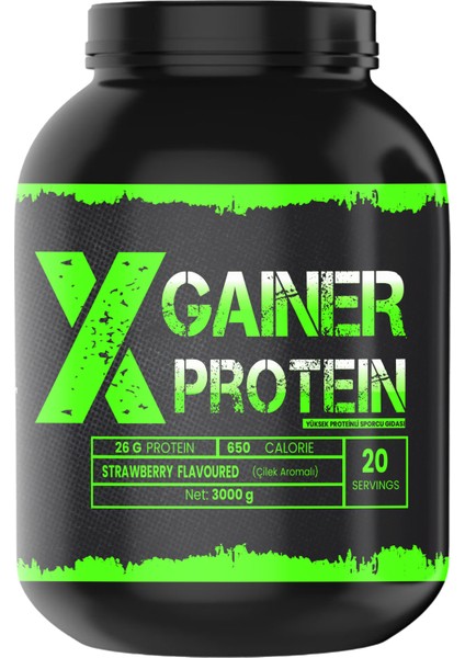 Gainfast 3000gr Çilek-Aromalı