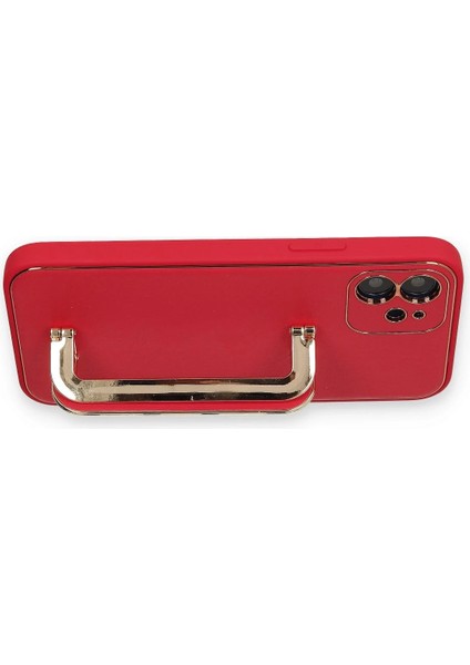 Apple iPhone 12 Kılıf Coco Elit Kapak - Kırmızı Ynsmr modelleri
