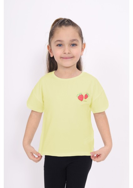 Kız Çocuk Baskılı Tişört fiyatları