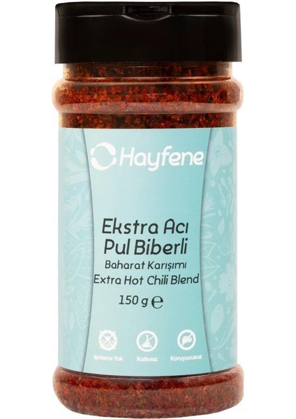 Ekstra Çok Acı Pul Biberli Baharat Karışımı 150 g