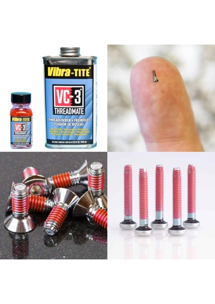 Vibra-Tıte Vc-3 Threadmate Vida,civata Sabitleyici, Fırça Kapak Aplikatörlü 30 ml Şişe