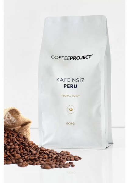 1 kg Peru - Kafeinsiz Kahve [decaf]