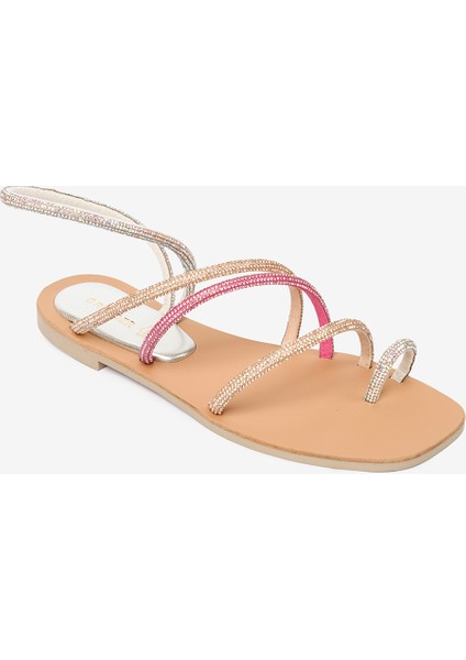 4Y2WS59098-59098 Zn Chıc Sandalet (S)