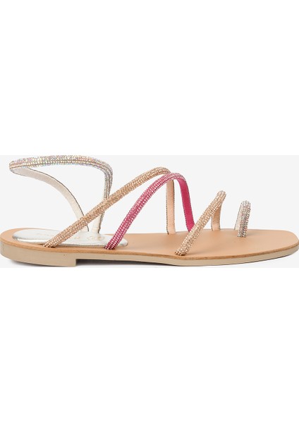 4Y2WS59098-59098 Zn Chıc Sandalet (S)