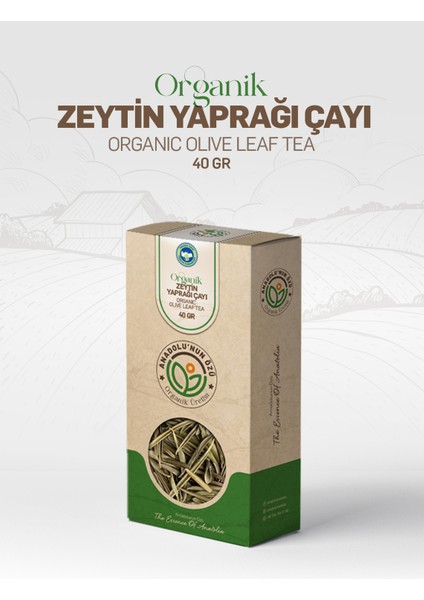 Organik Zeytin Yaprağı Çayı ''40gr''