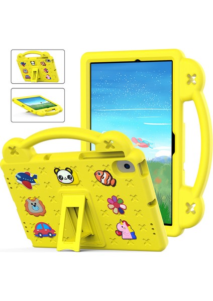 Samsung Galaxy Tab S6 Lite 10.4 Inç Tablet Kılıfı, Eva Çocuklar Darbeye Dayanıklı Kılıf, Samsung Galaxy Tab S6 Lite 10.4 Inç Için Saplı Stand (Yurt Dışından)