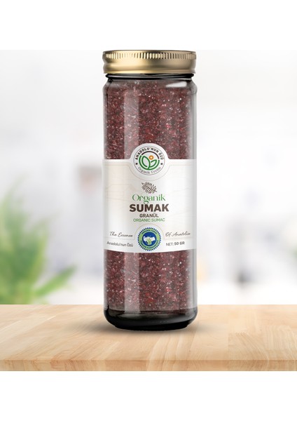 Organik Sumak ''50gr''