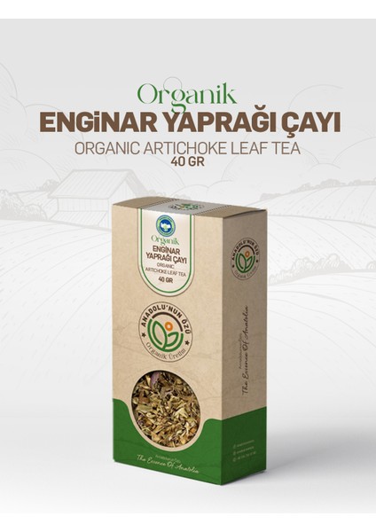 Organik Enginar Yaprağı ''40gr''