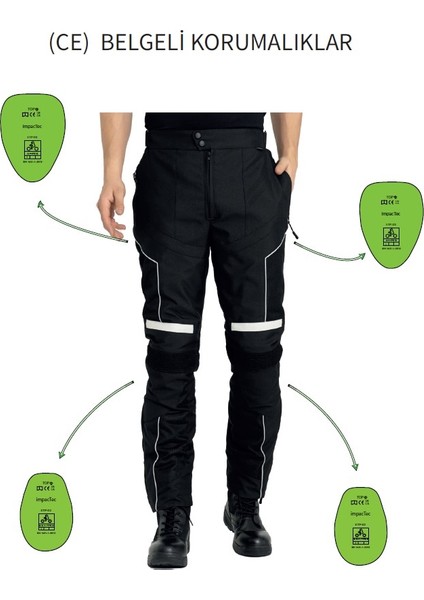 Yazlık Motorcu Pantolon
