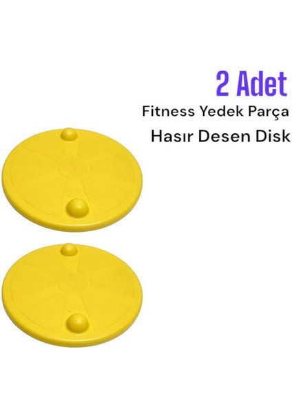 Hasır Desen Disk – Dış Mekan Fitness Ekipmanı Parçası