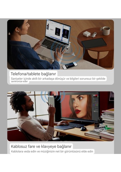Rocoren Bluetooth Adaptör 5.4 Süper Hızlı Ce Lisanslı Yüksek Performans Düşük Gecikme Son Nesil Teknoloji 5.4 Ultra Hızlı