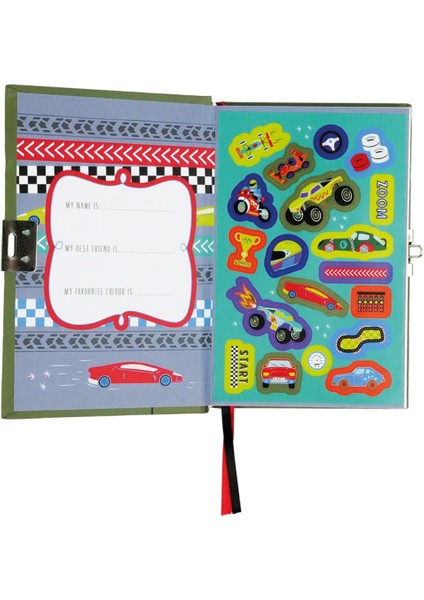 Kokulu Kilitli Günlük / Cars fiyatları