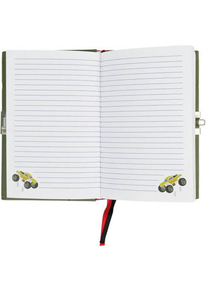 Kokulu Kilitli Günlük / Cars modelleri