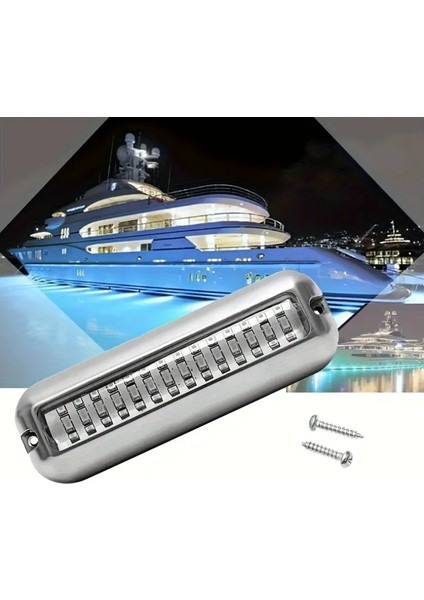 42 LED Su Altı Aydınlatma Lambası Beyaz Sualtı fırsatları