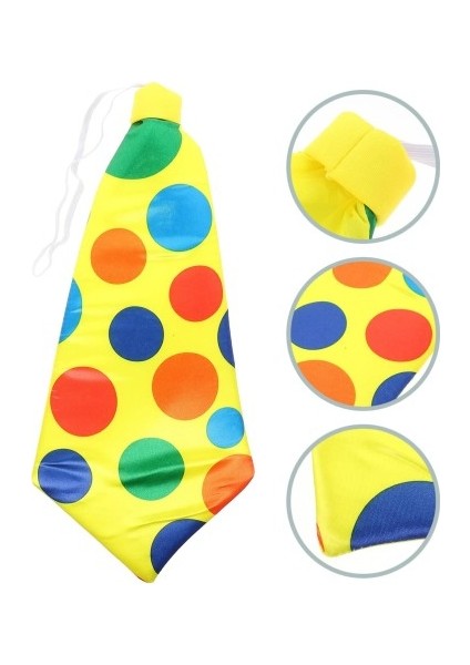 Palyaço Kravatı Lastikli Geniş Kesim indirimleri