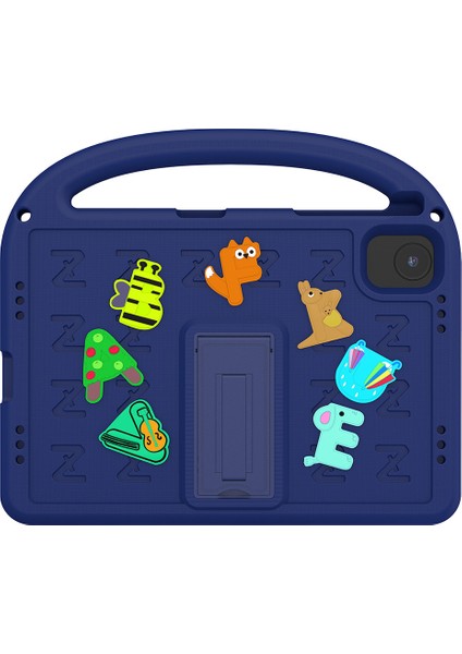 Infinix x Pad 11 Inç Tablet Kılıfı Için, Eva Çocuklar Darbeye Dayanıklı Kılıf ve Saplı Stand Infinix x Pad 11 Inç Için (Yurt Dışından)