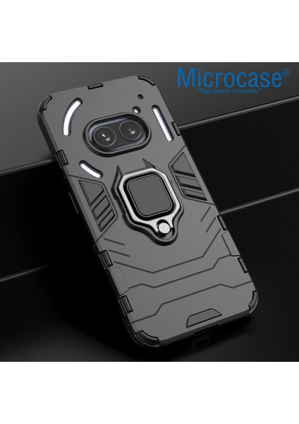 Nothingphone 2A Plus/nothingphone 2A 5g ile Uyumlu Batman Serisi Yüzük Standlı Armor Kılıf - Siyah AL3349 fiyatları
