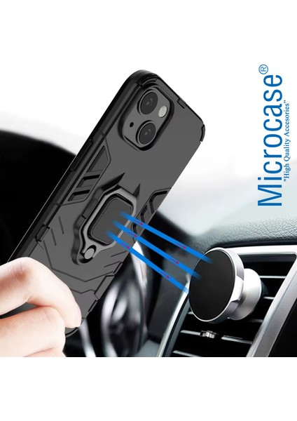 Nothingphone 2A Plus/nothingphone 2A 5g ile Uyumlu Batman Serisi Yüzük Standlı Armor Kılıf - Siyah AL3349 fırsatları