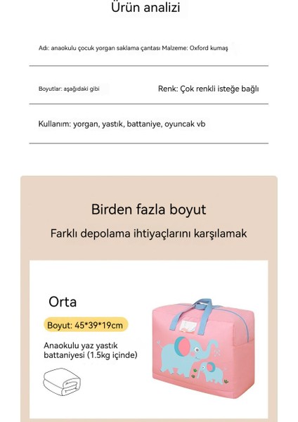Büyük Kapasiteli Karikatür Taşıma Çantası (Yurt Dışından)