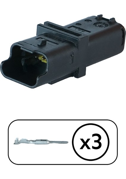 (Delphi) Sigma Dişi Soket 3 Pin Kablosuz fiyatları