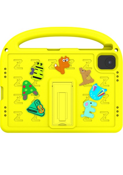 Infinix x Pad 11 Inç Tablet Kılıfı Için, Eva Çocuklar Darbeye Dayanıklı Kılıf ve Saplı Stand Infinix x Pad 11 Inç Için (Yurt Dışından)