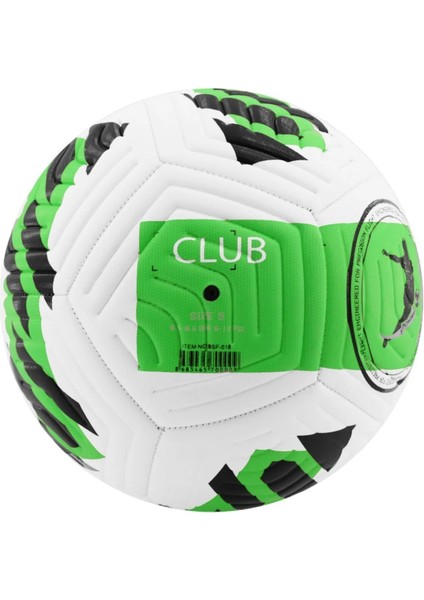 Futbol Topu – Halı Saha ve Sert Zemin Uyumlu + Pompa Hediyeli Orijinal Top - Yeşil No:5 modelleri