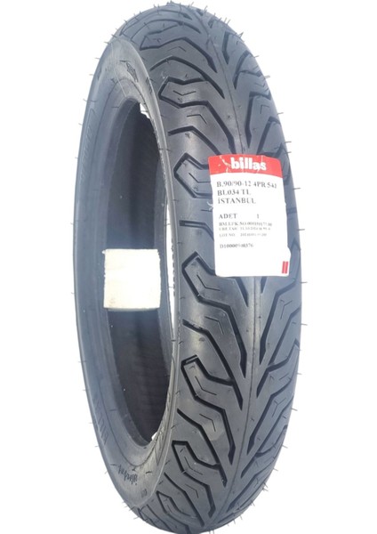 Motosiklet Lastik 90/90-12 Tl (Tubeless - Dubleks)