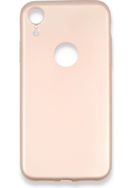 Apple iPhone Xr Kılıf First Silikon - Rose Gold Ynsmr