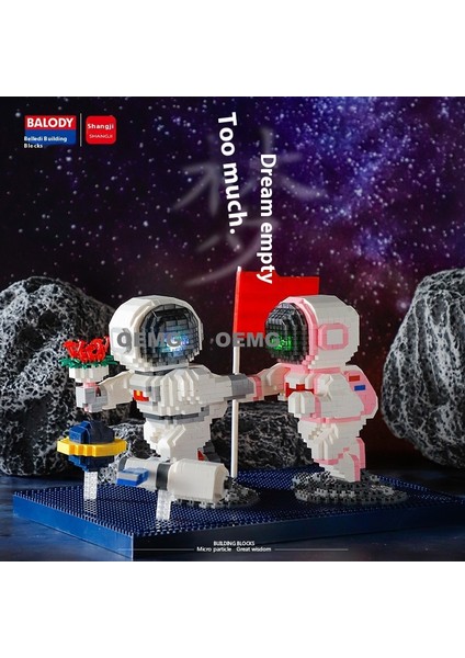 Yeni Çin Uzay Mekiği Roket Modeli Yapı Taşları Çocuklar Birleştirilmiş Bulmaca Çocuk Oyuncakları Yapı Taşları (Yurt Dışından)