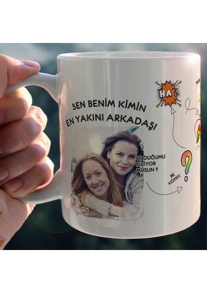 Prens Karakter Temalı Beyaz Kupa Bardak - HMK-00117-07 ve HMK-00117-08
