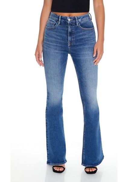 High-Rise Flare Jean Pantolon indirimleri