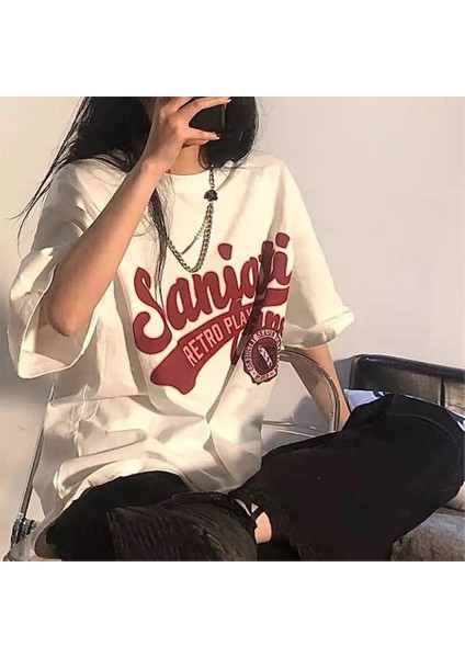 Beyaz Sanjati - Retro Player (Unisex) T-Shirt