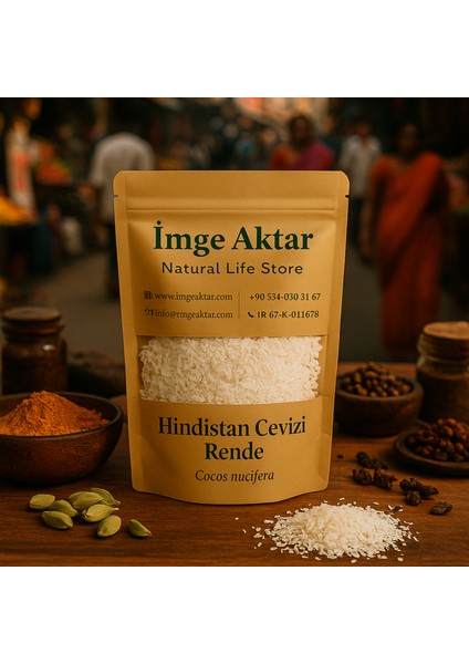 Hindistan Cevizi Rende İri Kıyım Yağlı 100G fiyatları