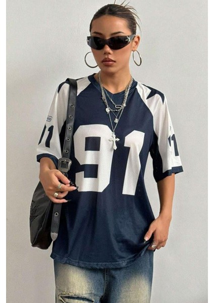 Mavi 91 Number Unisex T-Shirt