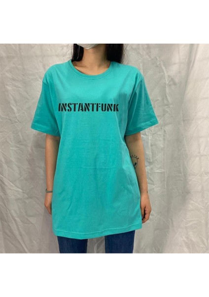 K-Pop Bts Jungkook Instantfunk Yeşil Unisex T-Shirt