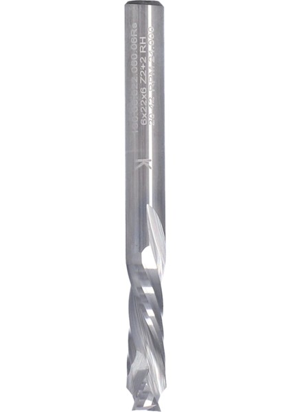 12X42X12 Z=2+2 Poz/neg Komple Karbür Freze