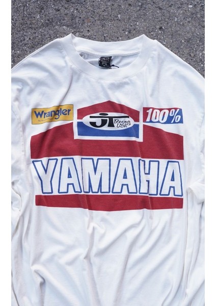 Yamaha Baskılı Uzun Kol T-Shirt indirimleri