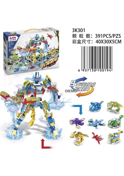 Yeni Çocuk Büyük Monte Yapı Taşları Küçük Parçacıklar Erkek Bulmaca Puzzle Oyuncaklar Büyük Hediye (Yurt Dışından)