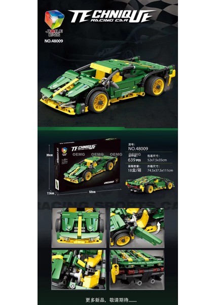 Yeni Çocuk Büyük Monte Yapı Taşları Küçük Parçacıklar Erkek Bulmaca Puzzle Oyuncaklar Büyük Hediye (Yurt Dışından)