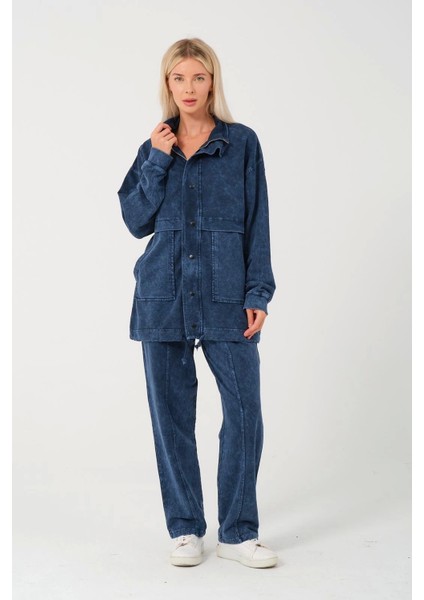 Pamuklu Ceket Spor Takım-Yeşil modelleri