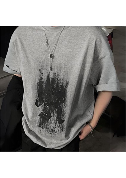 Gri What Is Hell Unisex T-Shirt fiyatları