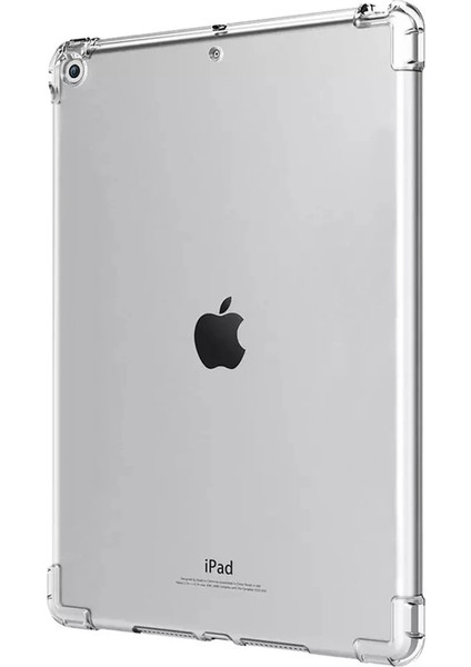 Apple iPad 10.2 (7.nesil) Kılıf Şeffaf Tablet Silikon - Şeffaf Ynsmr