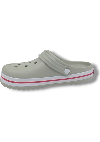 Cflex 145 Unisex Bej Kırmızı Beyaz Sabo Terlik Sandalet fırsatları