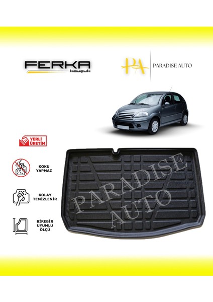 Citroen C3 Hb 2002-2009 Bagaj Havuzu