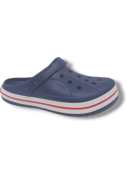 Cflex 22233 Unisex Lacivert Kırmızı Beyaz Sabo Terlik Sandalet modelleri