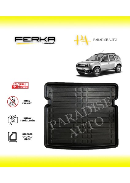 Dacia Duster 4x4 2010-2017 Bagaj Havuzu