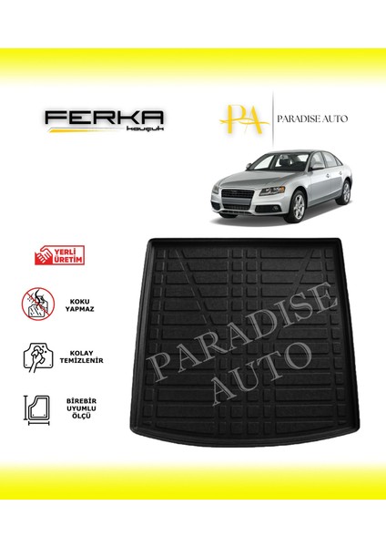 Audi A4 Sedan 2008-2015 Bagaj Havuzu